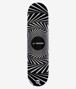 Jart Ginwoo Spiral 8" Skateboard Deck (black white)