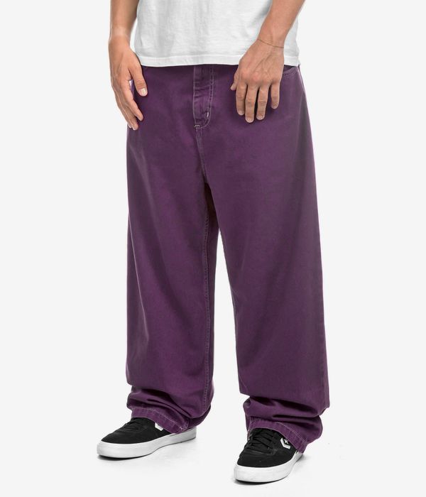 Carhartt WIP Brandon Pant Cotton Clark Hose (cozy purple stone dyed)