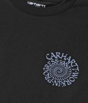 Carhartt WIP Spirals Organic T-Shirt (black)