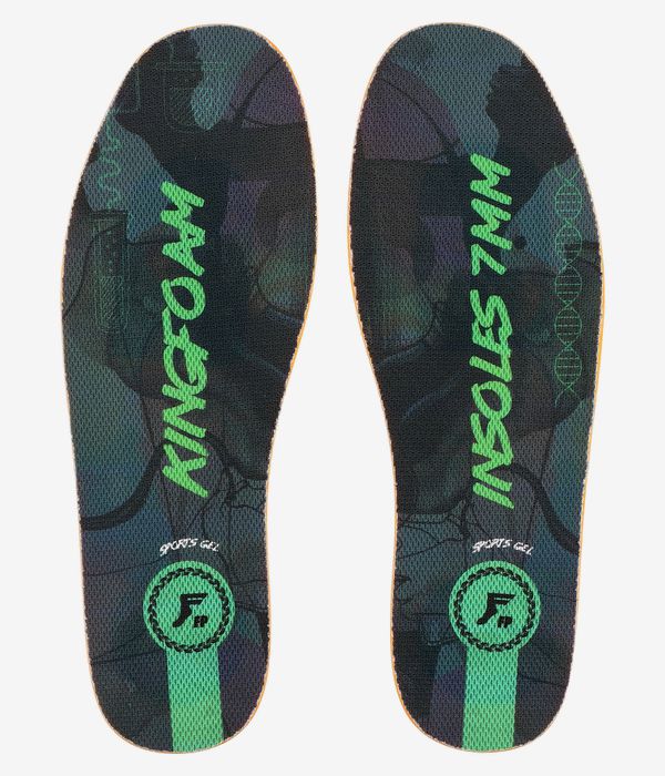 Footprint King Foam Sport High Semelle (darkgrey camo green)