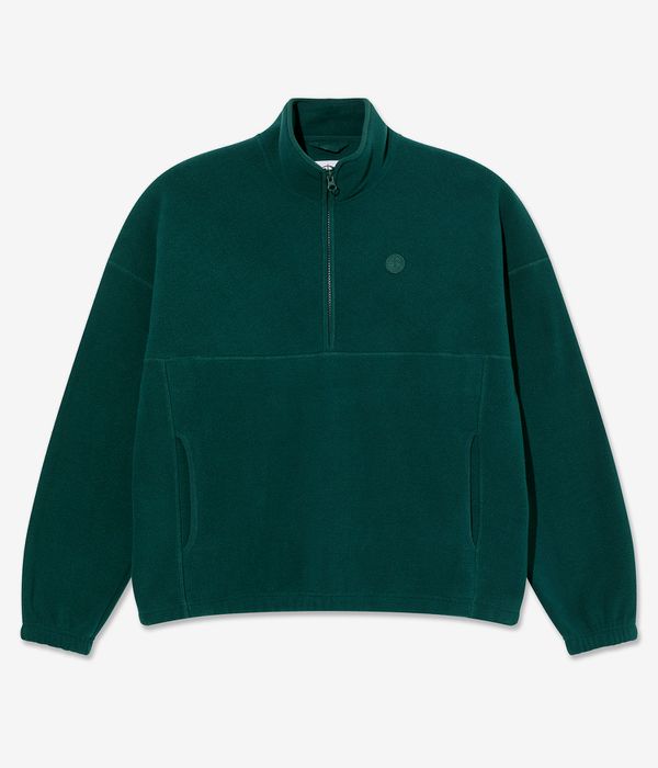 Polar Ivan Half Zip Sweatshirt (dark emerald)
