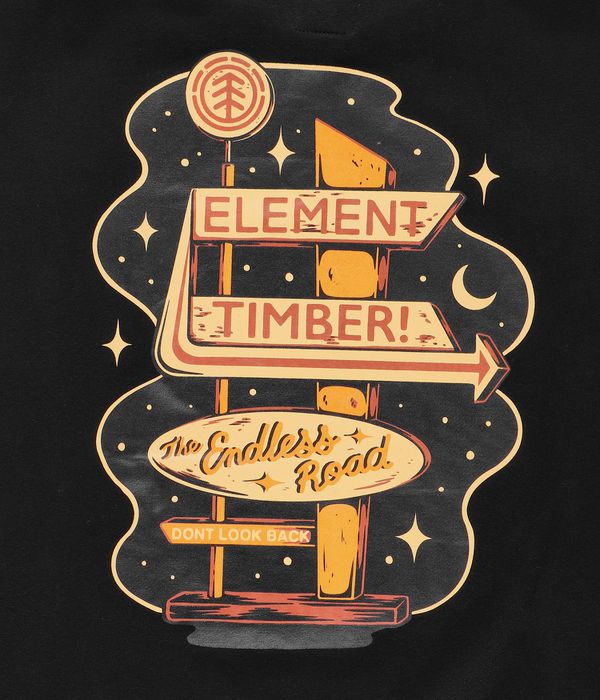 Element x Timber! Motel Hoodie (flint black)