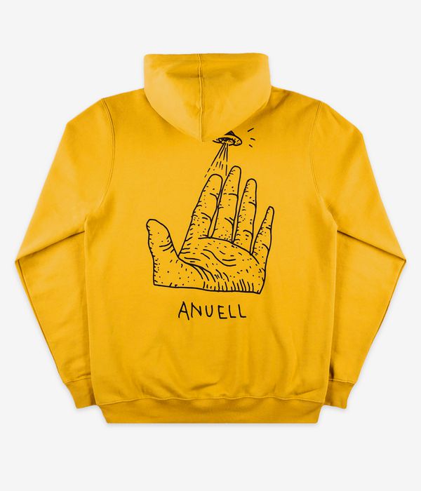 Shop Anuell Muldor Hoodie (yellow) online | skatedeluxe
