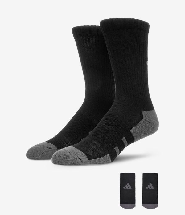 adidas Essentials Climacool Socks US 4-12 (black grey) 3 Pack