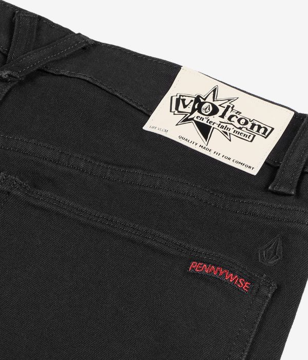 Volcom V Ent Pennywise Jeansy (black on black)