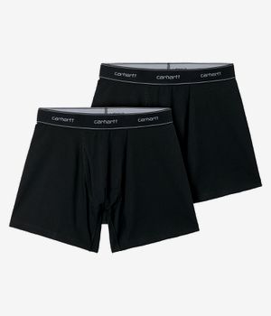 Carhartt WIP Cotton Boxershorts (black black) 2er Pack