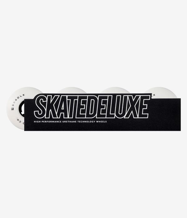 skatedeluxe Fidelity Series Roues (white/black) 51mm 100A 4 Pack