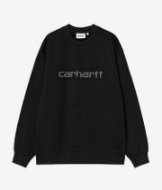Carhartt WIP W' Rivet Script Sweatshirt women (black silver)