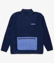 Anuell Kozor Fleece Half Zip Sweatshirt (navy light blue)