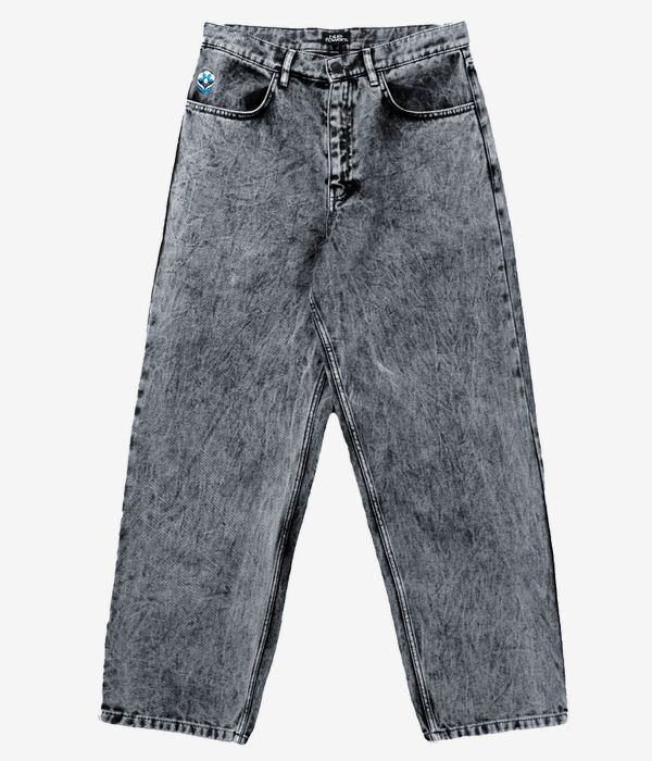Blue Flowers Reworked Vaqueros (stone wash)