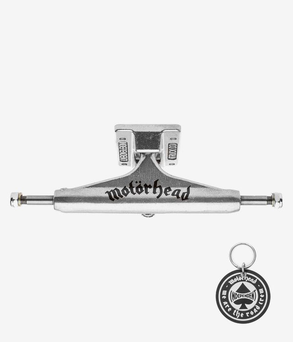 Independent x Motörhead 159 Stage 11 Hollow Truck (silver) 8.75"