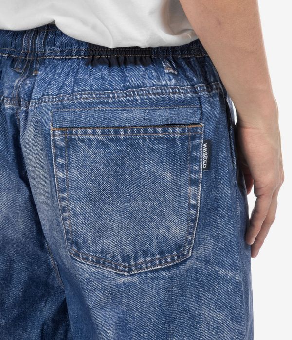 Wasted Paris x Umbro Trompe L' Oeil Pants (washed blue)