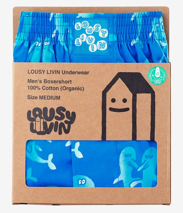 Lousy Livin Dolphins Boxers (ocean)