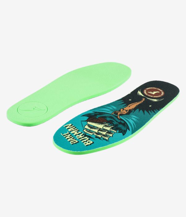 Footprint Burman Atlas Hi Profile King Foam Insoles US 4-14 (blue)