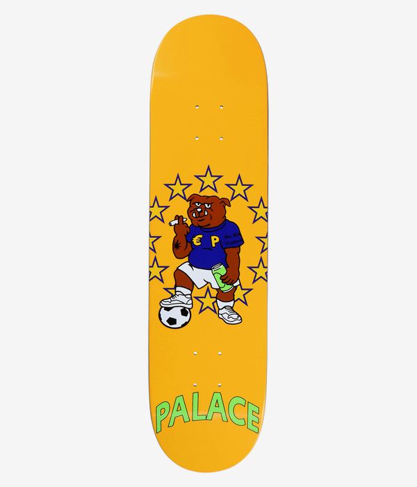 PALACE Bulldog 8" Skateboard Deck (yellow)