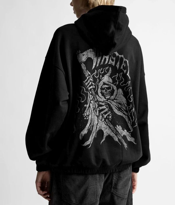 Wasted Paris Harvest Boxy Hoodie (black)