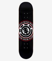 Element Seal 8" Skateboard Deck (black)