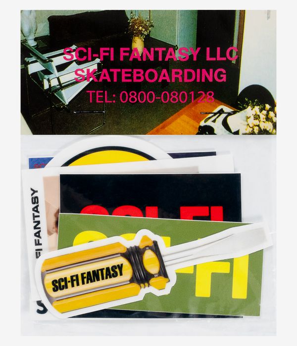Sci-Fi Fantasy Spring 2025 Sticker (multi) 6er Pack