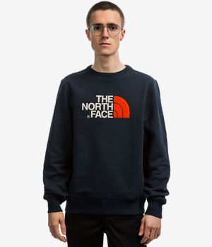 The North Face Drew Peak Felpa (urban navy fiery red)