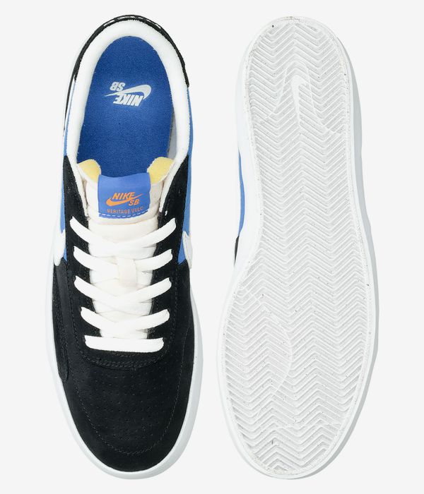 Nike SB Heritage Vulc Scarpa (black white signal blue)