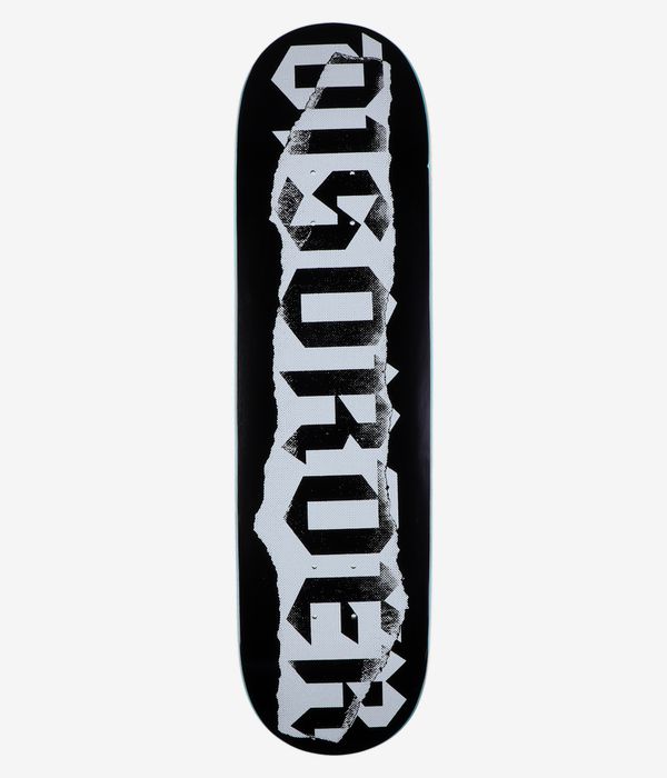 Disorder Skateboards Ripped 8.25" Skateboard Deck (black)