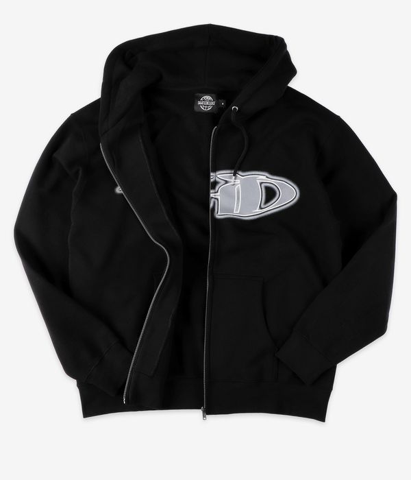 skatedeluxe SD Organic Zip-Sweatshirt avec capuchon (black)
