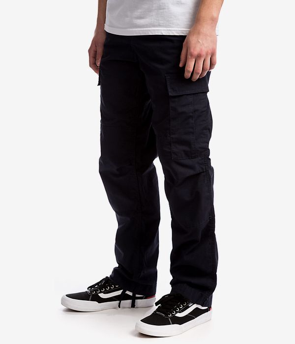 Shop Carhartt WIP Regular Cargo Pant Columbia Pants (dark navy