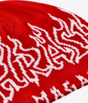 Thrasher Fire Outlined Beanie (red)