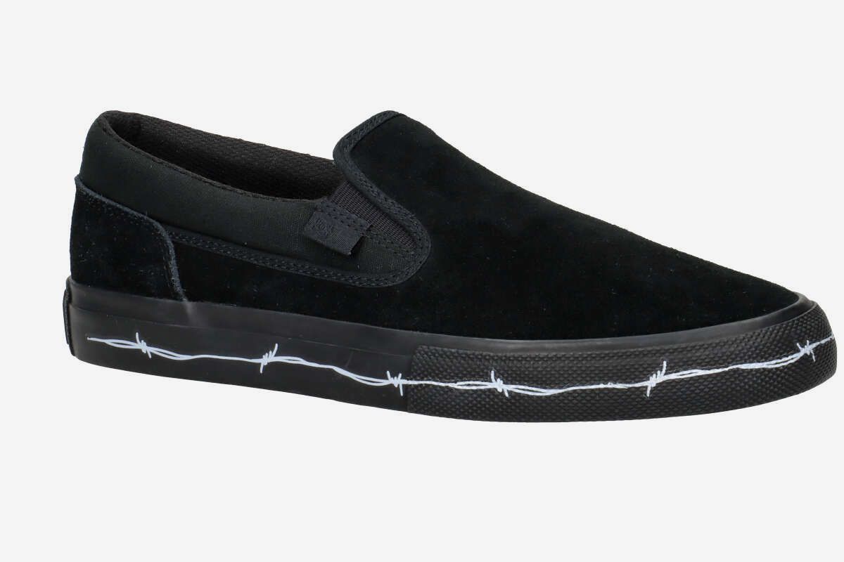 DC Manual Slip-On Schoen (black print)