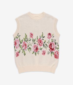 The Loose Company Flower Knitted Vest (cream)