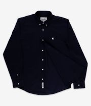 Carhartt WIP Madison Shirt (dark navy wax)