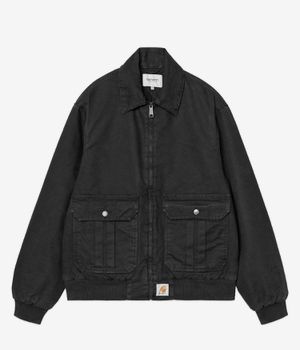 Carhartt WIP Stanton Deerfield Jacket (black stone washed)
