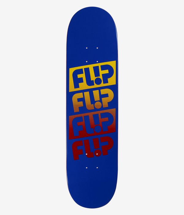 Flip Team Quattro Faded 8.13" Tavola da skateboard (royal blue)