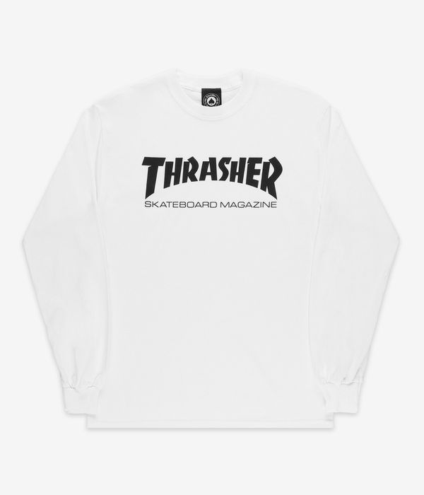 Thrasher Skate Mag Longues Manches (white)