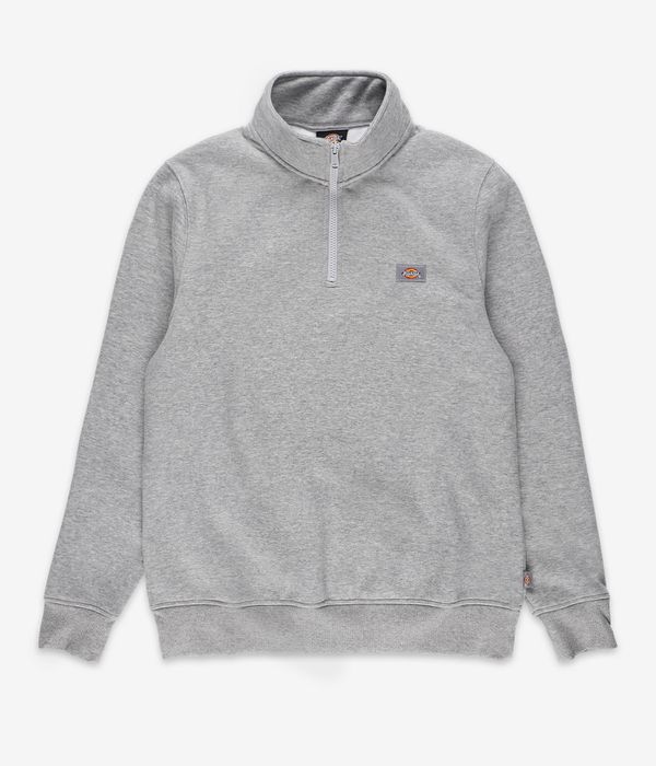Dickies Oakport 1/4- Zip-Hoodie (heather grey)
