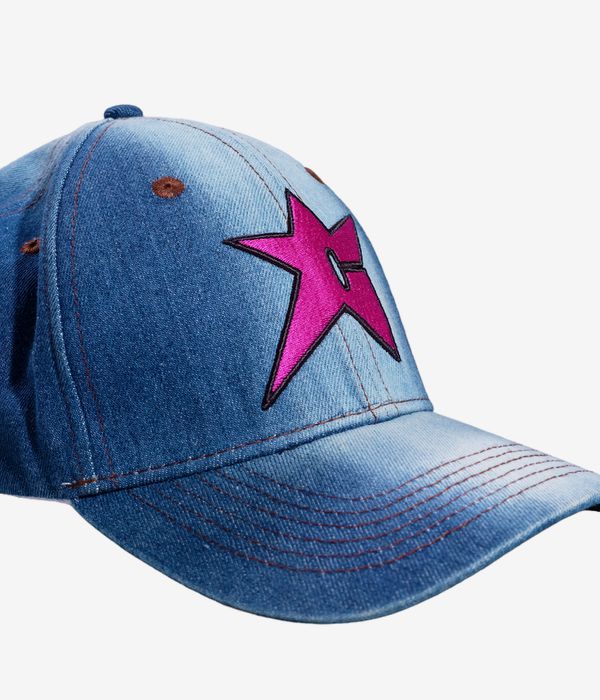 Carpet Company C-Star Bleached Denim Cap (blue)