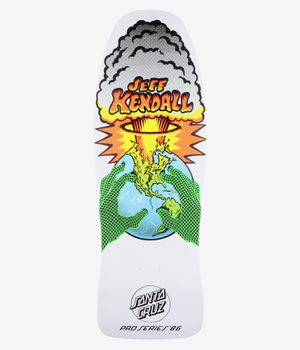 Santa Cruz Kendall End Of The World 10" Tavola da skateboard (white)