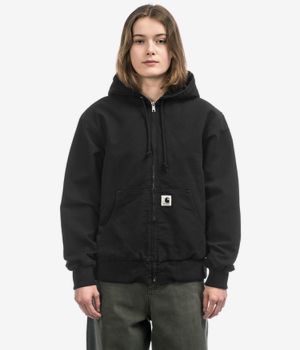 Carhartt WIP W' OG Active Straight Organic Dearborn Jacket women (black rinsed)