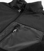 Iriedaily Auf Deck Fleece Veste (uni black)