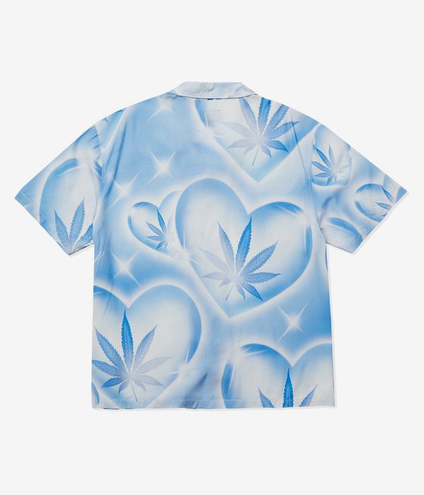 HUF Love In The Air Resort Shirt (pool blue)