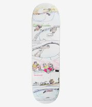 Krooked Gonz Skullride 8.75" Planche de skateboard (white)