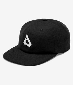 Anuell Packam Wool 6 Panel Casquette (black)