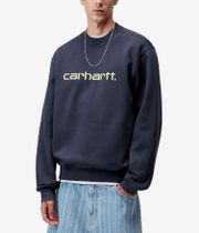Carhartt WIP Basic Sweatshirt (deep night gentle green)