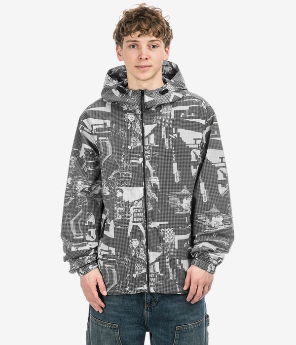 Iriedaily Artisaner Giacca (black white)