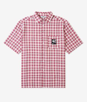 Come Sundown Brain Power Plaid Camisa (red)