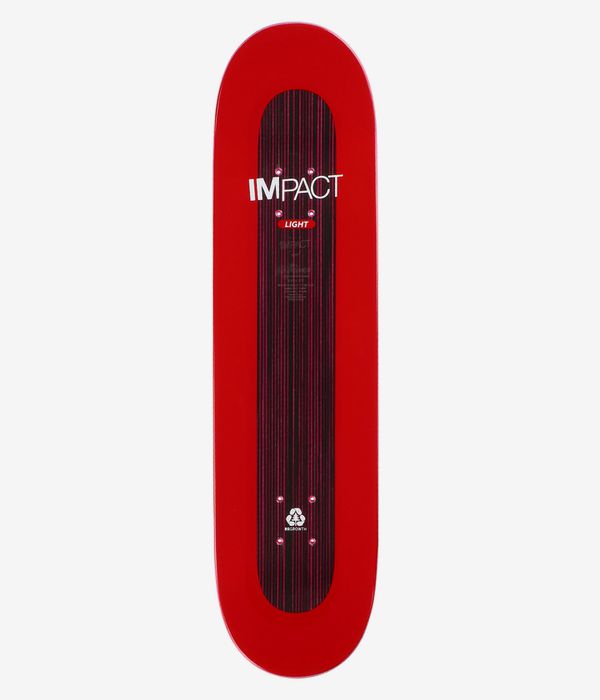Enjoi Pilz Renaissance Impact Light 8.25" Skateboard Deck (red)