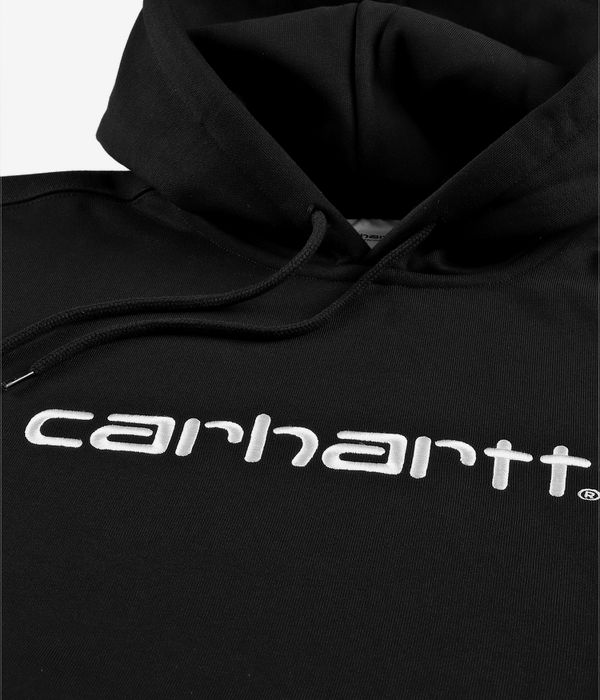 Carhartt WIP Basic Bluzy z Kapturem (black white)
