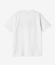 Carhartt WIP Press Script Organic T-Shirty (white)