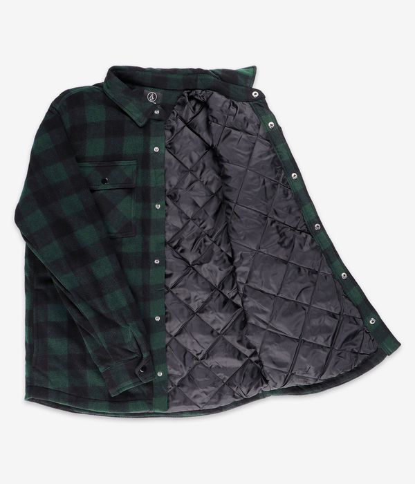 Volcom Bowered Fleece Shirt Jacket (scarab)