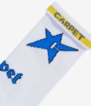 Carpet Company C-Star Socks US 9-12 (white)